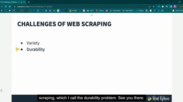 RP Web Scraping with Beautiful Soup and Python 1 Introduction to Web Scraping (Intermediate) смотреть онлайн