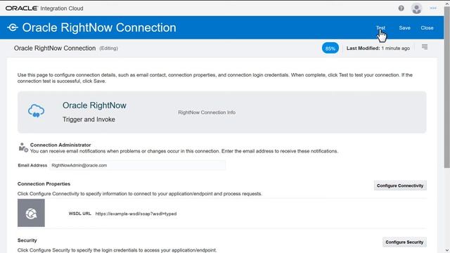 Create Connections in Oracle Integration смотреть онлайн
