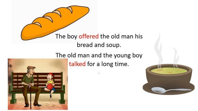 The old man and the young boy Story in regular past simple tense смотреть онлайн