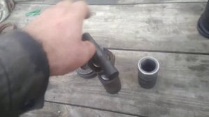 МТЗ -82 , выпресовка пальцев и замена втулок на переднем мосту.