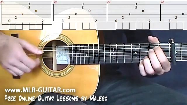 Guitar Cover / Tab "Hallelujah" by MLR-Guitar смотреть онлайн