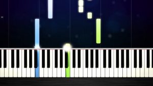 The Avengers - Theme Song - EASY Piano Tutorial by PlutaX
