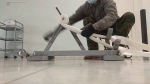 Самодельный станок по перемотке пожарных рукавов