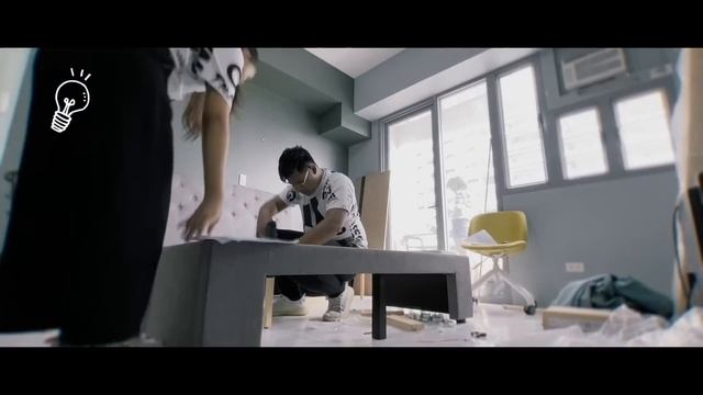 Interior Design / Php 380,000.00 / Airy & Simple Studio Condominium Make-Over смотреть онлайн