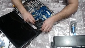 Разборка, чистка, замена термопасты на ноутбуке ACER.