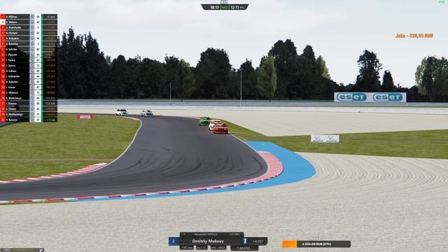 КМД PFC A2 СЛОВАКИЯ РИНГ 1 ЭТАП | Трансляция этапа | Assetto Corsa 2К смотреть онлайн
