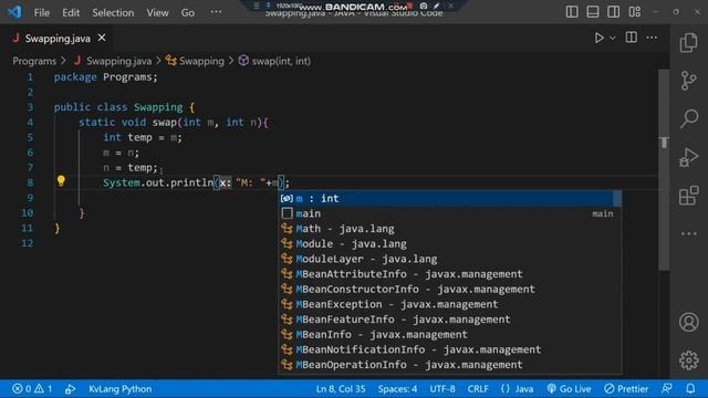 SWAP TWO INTEGERS | JAVA | HINDI смотреть онлайн