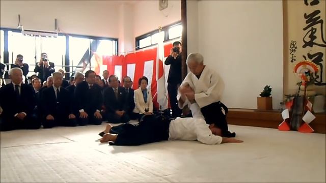 5 Моритеру Уэсиба (досю). Новогодняя демонстрация айкидо (2018)