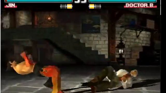 Tekken 3 - Jin Kazama  Mishima-ryu Karate Skills.