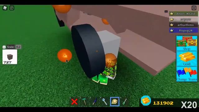 Dodge Charger in build a boat for treasure *Time Lapse* смотреть онлайн