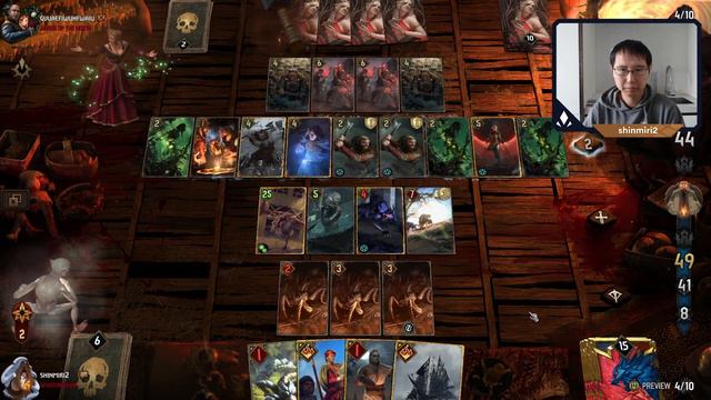 Tatterwing Lara Dorren vs PS Renfri Zoltans | Gwent Pro Rank Gameplay смотреть онлайн