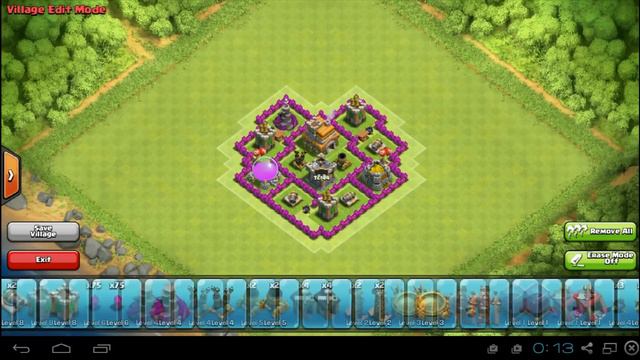 Clash of Clans - TH5 Perfect Trophy / Clan Wars Base смотреть онлайн