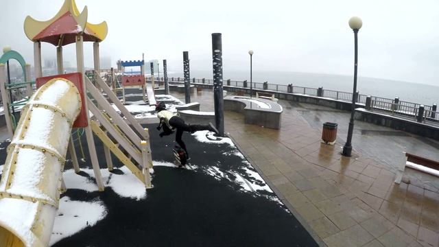 Электро МоноКолесо. 6 апреля 2018. Куражимся во Владивостоке смотреть онлайн