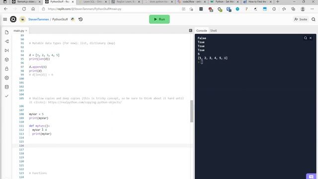 3: Logical operators, functions, scope, passing of arguments, function side-effects смотреть онлайн