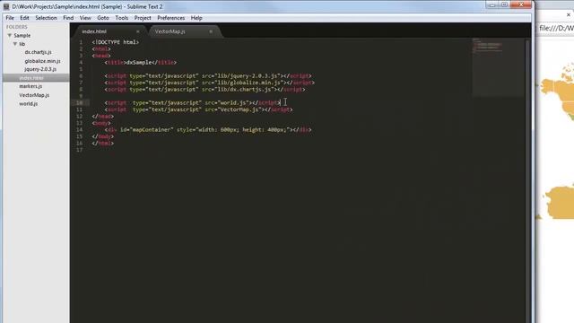 Test Upload Video DevExpress DevExtreme HTML5 Vector Map смотреть онлайн