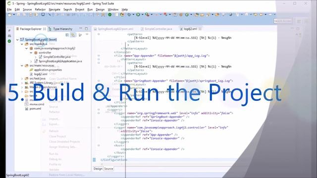 How to configure Apache Log4j2 with Spring Boot смотреть онлайн