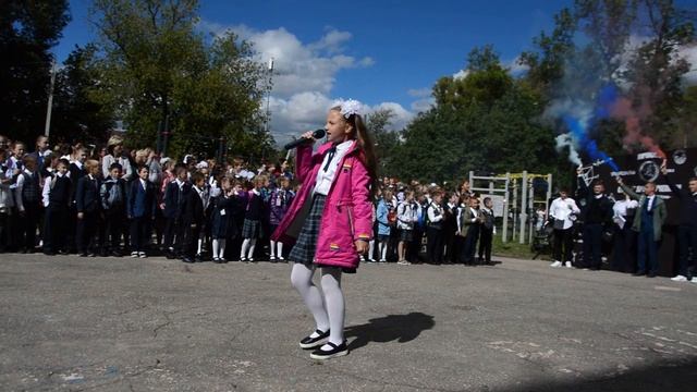 Лебедева София 9 лет ВСЕ ЕЩЕ ВПЕРЕДИ 1 Сентября Линейка смотреть онлайн