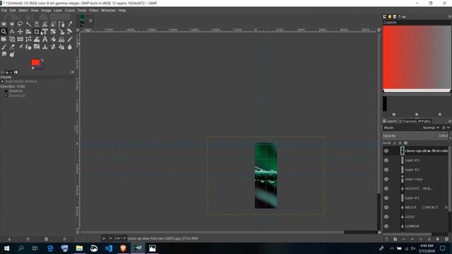 How to Design a Website in GIMP - Learn Web Design With Gimp смотреть онлайн
