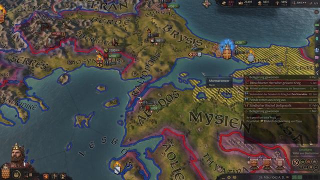 Crusader Kings 3 | Der Retter von Byzanz | 51 | Günna vs Moerp | deutsch смотреть онлайн
