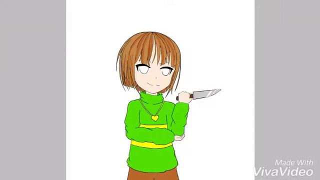 Undertale Chara試畫 смотреть онлайн