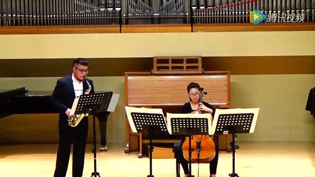 Sonata for Alto Saxophone and Cello, Edison Denisov, Ji Xiang, in Central Conservatory of Music смотреть онлайн