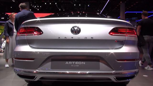 Volkswagen Arteon R-Line 2.0 TDI SCR 4MOTION 240 PS 7DSG (2020) Exterior and Interior смотреть онлайн
