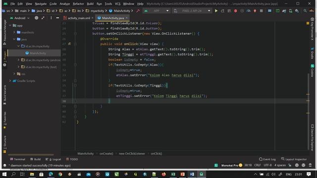01 - Activity - Belajar Fundamental Android смотреть онлайн