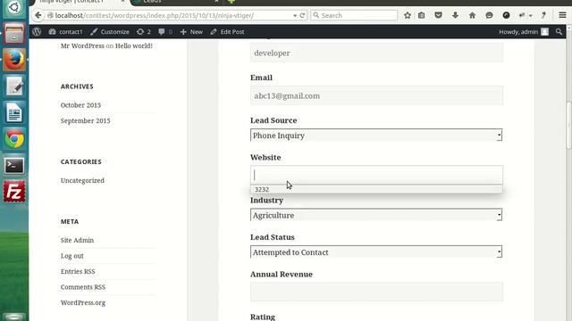 Wordpress Leads Builder Pro Ninja Form support смотреть онлайн