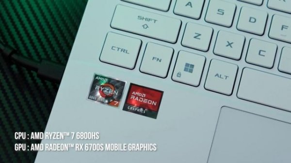 ASUS ROG Zephyrus G14 2022 with AMD Ryzen 7 6800HS Radeon RX 6700S Review GA402