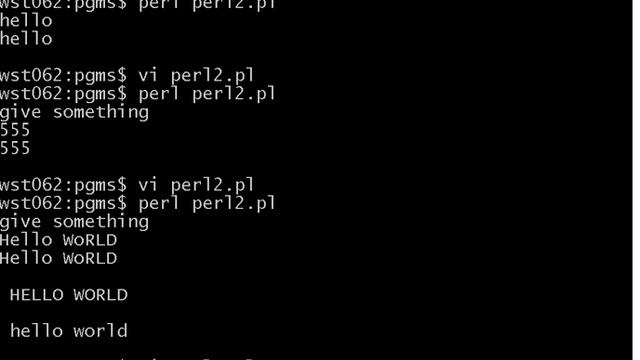 Perl 2 String Operations смотреть онлайн
