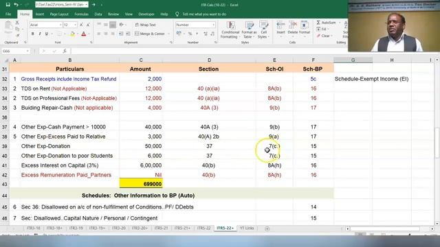 B.Com.(H) Sem-4, E-Filing of ITRs (JSON Utility): Case Study-22 on ITR-5 from Dr VK Singhania's Boo смотреть онлайн