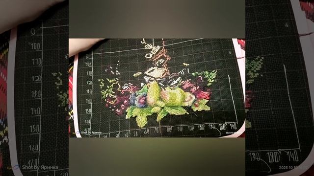 Финиш Утро ноября и продвижения вышивальных работ по авторским схемам.Вышивальный дневник смотреть онлайн