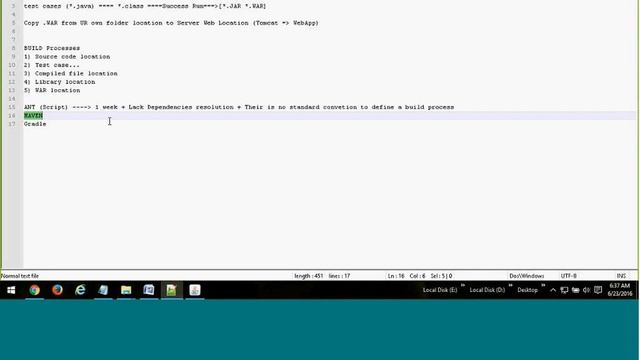 JAVA Project Build Process using Maven смотреть онлайн