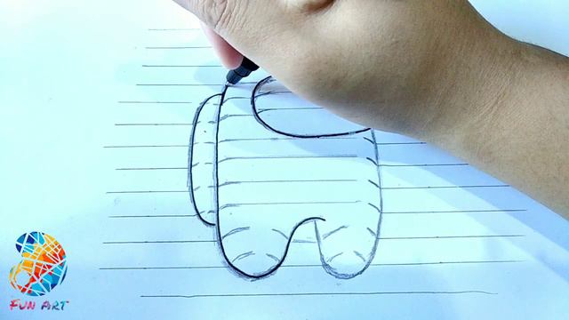 How To Draw Among Us, How to draw among us characters, How to draw among us 3D, Drawing among us смотреть онлайн