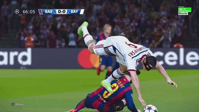 Recreación Barcelona 3-0 Bayern Múnich - Uefa Champions League 2015 смотреть онлайн