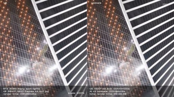 Topaz Video Enhancer x2 upscale test 3840x3840 h264 10Mbps libx264 ffmpeg files compare