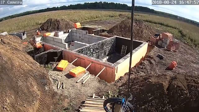 Строительство фундамента. Часть 8. Утепление фундамента, финиш. смотреть онлайн