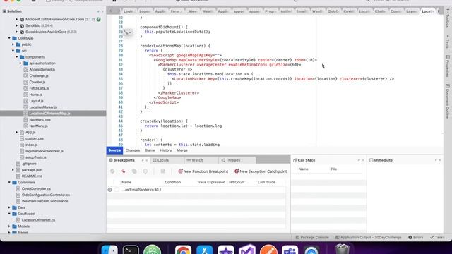 Google Maps in React - Cluster Markers, Info Windows and Geocoding смотреть онлайн