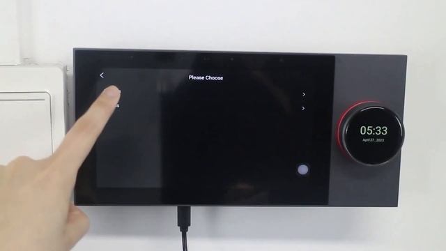 Tuya Smart Home Control Panel Controls Smart Speakers, Smart Lights And Other Tuya Smart Products