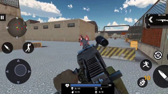 Grand Gangster War Shooting - FPS Shooter Survival GamePlay FHD. #2 смотреть онлайн