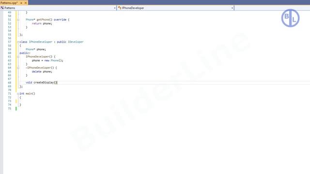 C++. Паттерн проектирования программ "Строитель (Builder)". смотреть онлайн