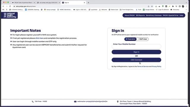 CSC PMJAY Ayushman Setu Portal | आयुष्मान कार्ड न्यू पोर्टल में CSC | Add Member Vle Login Process смотреть онлайн