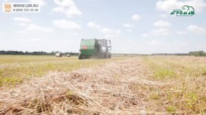 Пресс-подборщик с увязкой в сеть или шпагат. Обзор ПРФ-145СШ