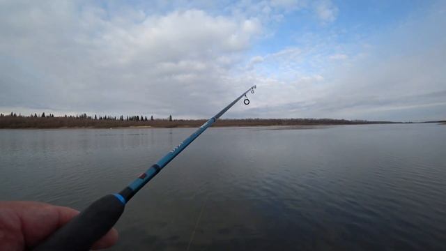 Ловля на спиннинг на Оби в конце второй декады октября смотреть онлайн