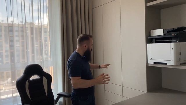Этот кабинет - рай для минималиста! Обзор дизайна мебели в современном стиле. смотреть онлайн