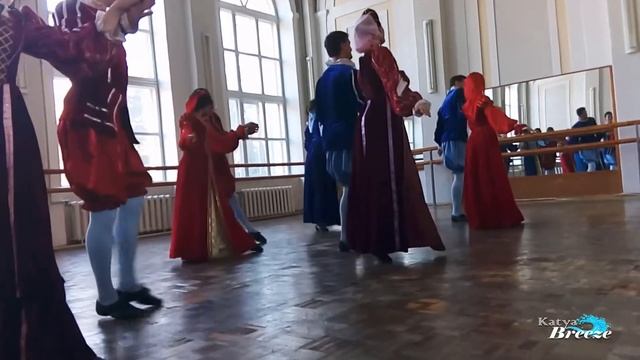 Историко бытовой танец - Менуэт смотреть онлайн