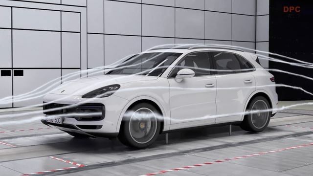 Porsche Cayenne Design Aerodynamics and Dynamic Chassis Control смотреть онлайн