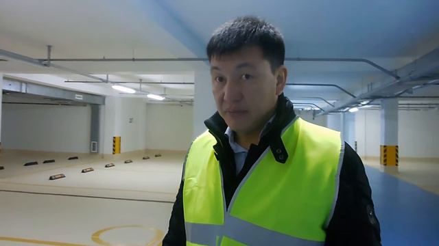ЖК Мирас парк. Устройство паркинга смотреть онлайн