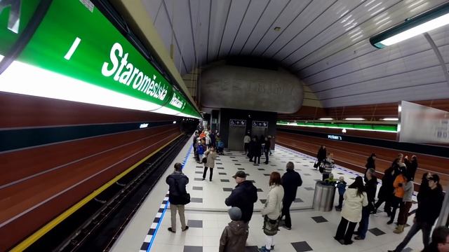 Praha metro A - Dejvická - Nemocnice Motol смотреть онлайн