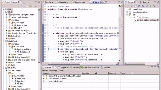 [Мирончик И.] JAVA EE: ECLIPSE, JBOSS 7 и EJB 3 день 5 смотреть онлайн